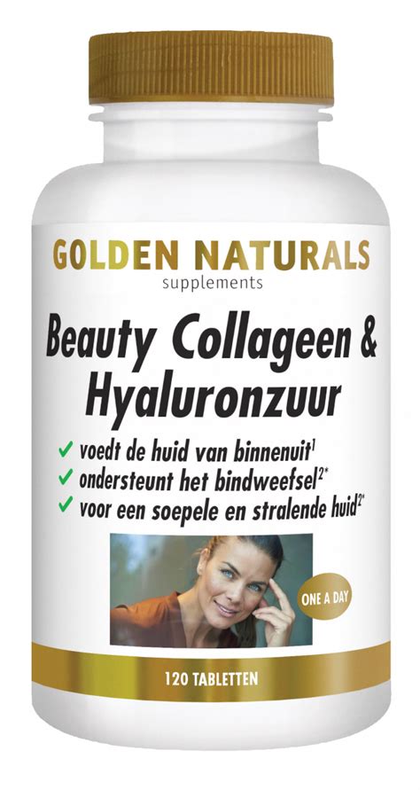 Golden Naturals Beauty Collageen Hyaluronzuur Kopen Goldennaturals Nl