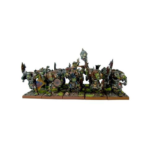 Shop Orc Ax Regiment 15 Orks Kings Of War Mantic Games