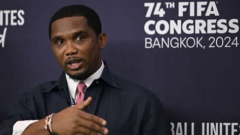 Football Samuel Eto o sanctionné par la FIFA pour six mois