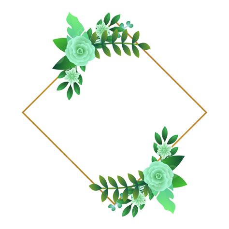 Floral Flower Decoration Frame Background Floral Flower Decoration