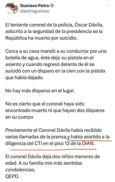 Constanza Olarte H on Twitter RT 1JOEN Petro Velázquez Río Malo