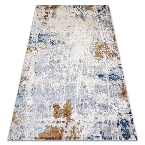 Tapis ACRYLIQUE ELITRA 9961 Abstraction Vintage Ivoire Gris 240x350