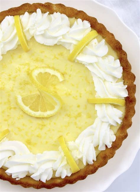 Keto Lemon Mascarpone Tart Keto Cooking Christian