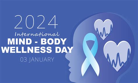 International Mind Body Wellness Day Background Banner Card Poster