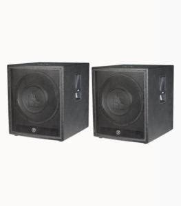 PAR DE SUBWOOFERS PASIVOS TPS18 NEO SUB COOPESA