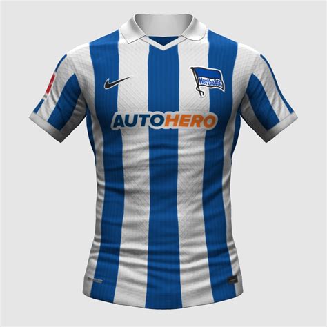 Hertha Berlin Home Concept FIFA 23 Kit Creator Showcase