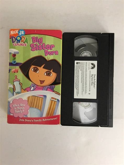 Dora The Explorer Big Sister Dora Vhs 2005tested Rare Vintage Ships N 24 Hours 97368866430 Ebay