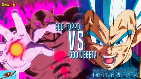 Rematch Vegeta Vs Toppo Dragon Ball Super Preview Breakdown And