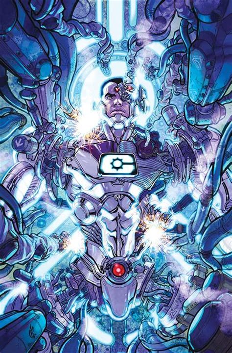 Cyborg 1 Variant Cover By Eric Canete R Dccomics