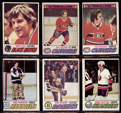 1977 78 OPC COMPLETE HOCKEY CARD SET 1 396 NEAR MINT EBay