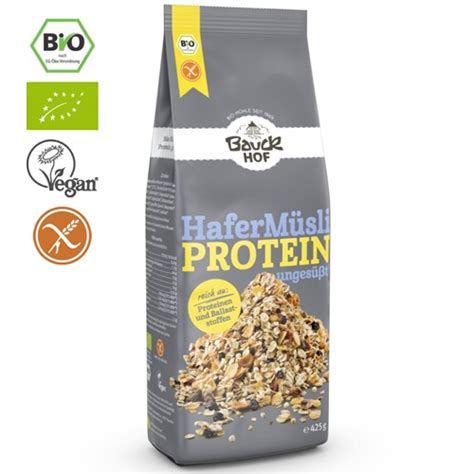 Bauckhof Bio Hafer M Sli Sport Proteinreich Glutenfrei G My Reformhaus