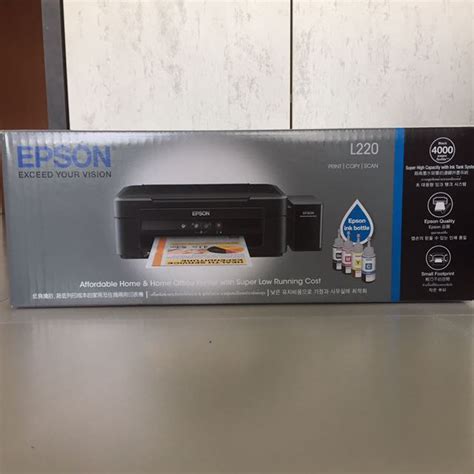 EPSON L220 Print | Copy | Scan, Computers & Tech, Printers, Scanners ...