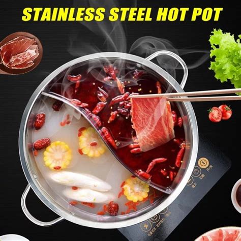 Jual Panci Suki Pan Hot Pot Panci Shabu 28cm Tutup Kaca Panci Shabu 2