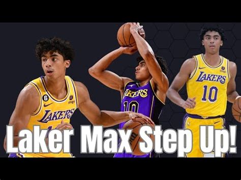 Lakers Max Christie Stepping Up Huge YouTube