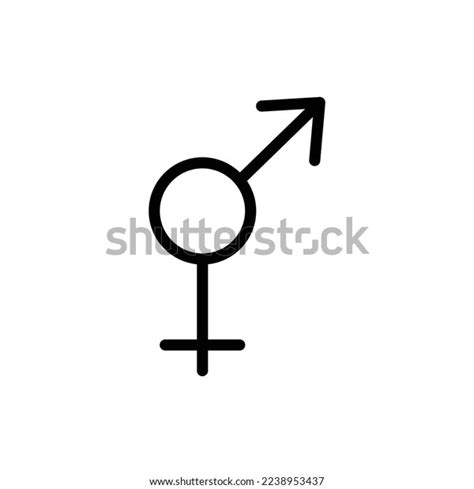 Couple Icon Gender Icon Male Female Stock Vector Royalty Free