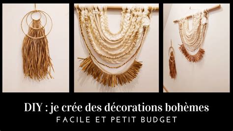 D Diy Je Cr E Des D Corations Boh Mes Boho Tendances Diy