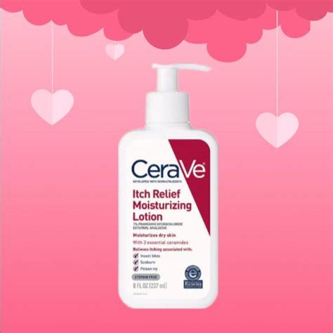 Cerave Itch Relief Moisturizing Lotion Dry Skin 237ml Vitamins House