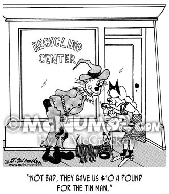 Recycling Cartoon 4801 | McHumor & TheKomic Cartoons