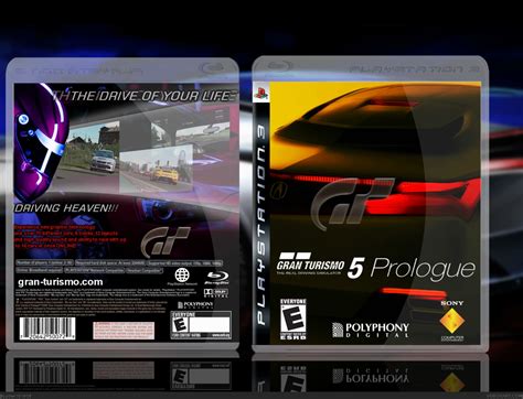 Gran Turismo 5: Prologue PlayStation 3 Box Art Cover by p0ker