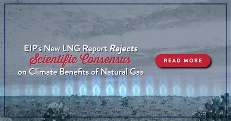 Eips New Lng Report Rejects Scientific Consensus On Climate Benefits