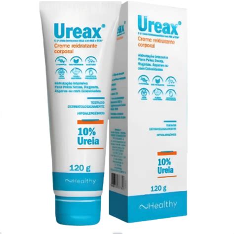 Creme Reidratante Corporal Ureax 10 Ureia 120g Drogão Net