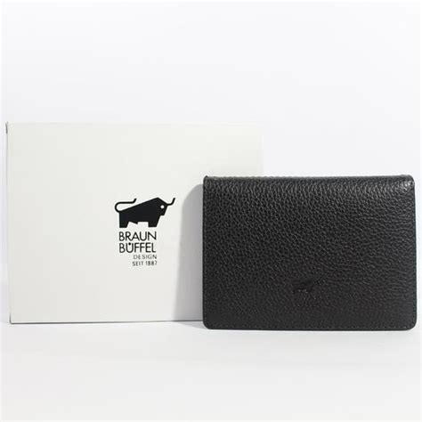 Jual DOMPET KARTU CARD HOLDER KULIT ASLI IMPORT BRANDED BRAUN BUFFEL