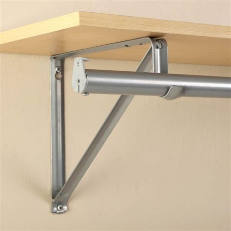 Closet Pro In Platinum Shelf And Rod Bracket Rp Pm The