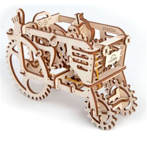 Tracteur Puzzle D M Canique En Bois