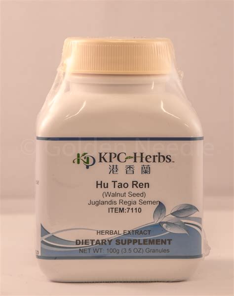 Kpc Herbs Hu Tao Ren Granules