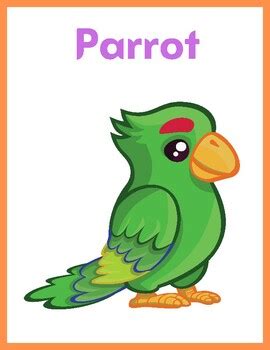 Bird Flashcards (16 Pages) by PikMe Learning Hub | TPT