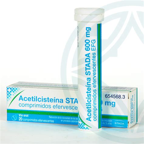 Acetilcisteina Stada 600 mg 20 comprimidos efervescentes Farmacia Jiménez