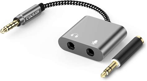 Amazon Cubilux Mm Trs Audio Microphone To Trrs Male Adapter