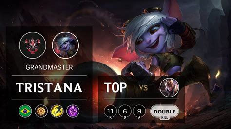 Tristana Top Vs Quinn Br Grandmaster Patch 9 18 Youtube