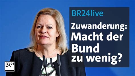 Br Live Fl Chtlingsgipfel In Berlin Macht Der Bund Zu Wenig Youtube