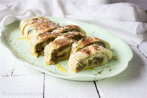 Rotolo Di Patate E Carciofi Timo E Lenticchie