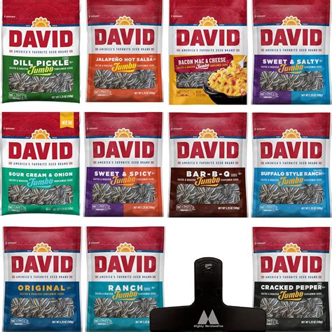 Amazon David Sunflower Seeds Variety Pack Unique Flavors