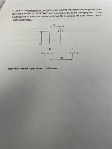 Solved B Calculate The Total Capacitive Reactance Of The Chegg