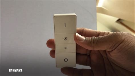 Unboxing Philips Hue Dimmer Switch And Set Up Youtube