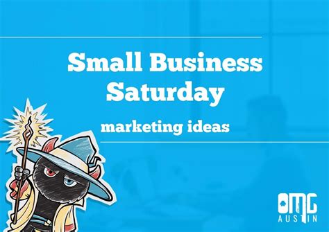 Small Business Saturday marketing ideas - Blog