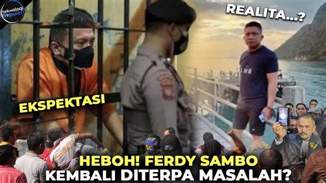 KASUSNYA KEMBALI VIRAL Kabar Terbaru Ferdy Sambo Kini Diterpa Lagi