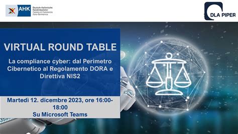 Virtual Round Table Techlaw La Compliance Cyber Dal Perimetro