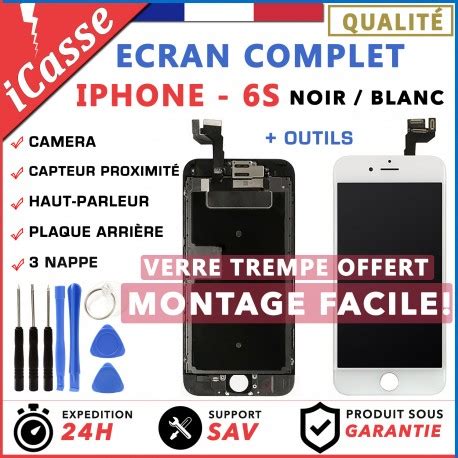 Vitre Tactile Ecran Lcd Retina Tout Assembl Complet Pour Iphone