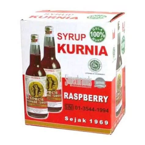 Jual Sirup Kurnia Kotak Dus Isi Botol Shopee Indonesia