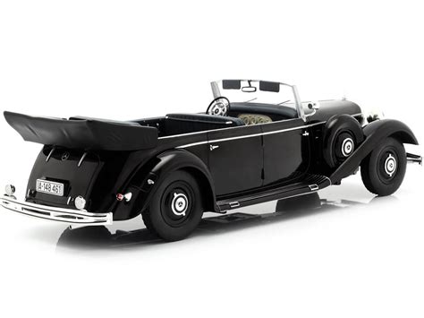 1938 Mercedes Benz 770K Pullman Cabrio W150 Negro 1 18 MC Group 1