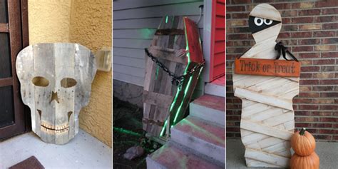 12 Awesome DIY Halloween Decorations Made From Pallets