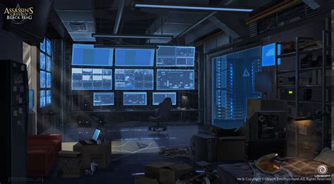 Image Assassins Creed Iv Black Flag Abstergo Entertainment Interior 4 Concept Art By