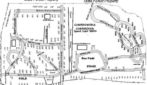 CAMP SITE MAP | HOPEVILLE HIDEAWAY