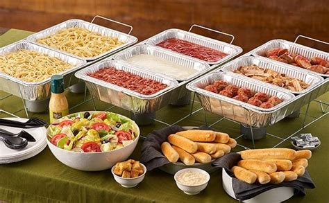 Olive Garden Catering Create Your Own Pasta Station Per Person