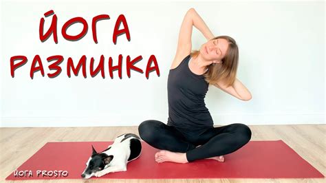 Зарядка | йога разминка | йога в кровати | утренняя йога - YouTube