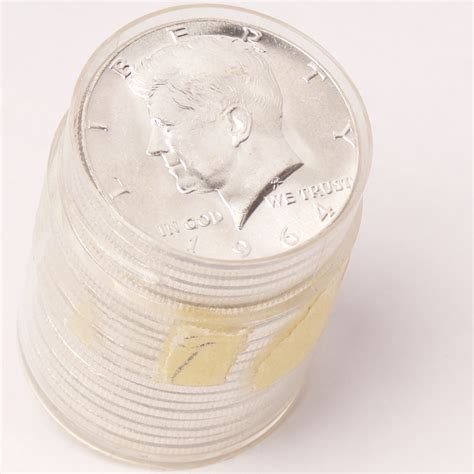 kennedy silver  dollar roll bu numismax